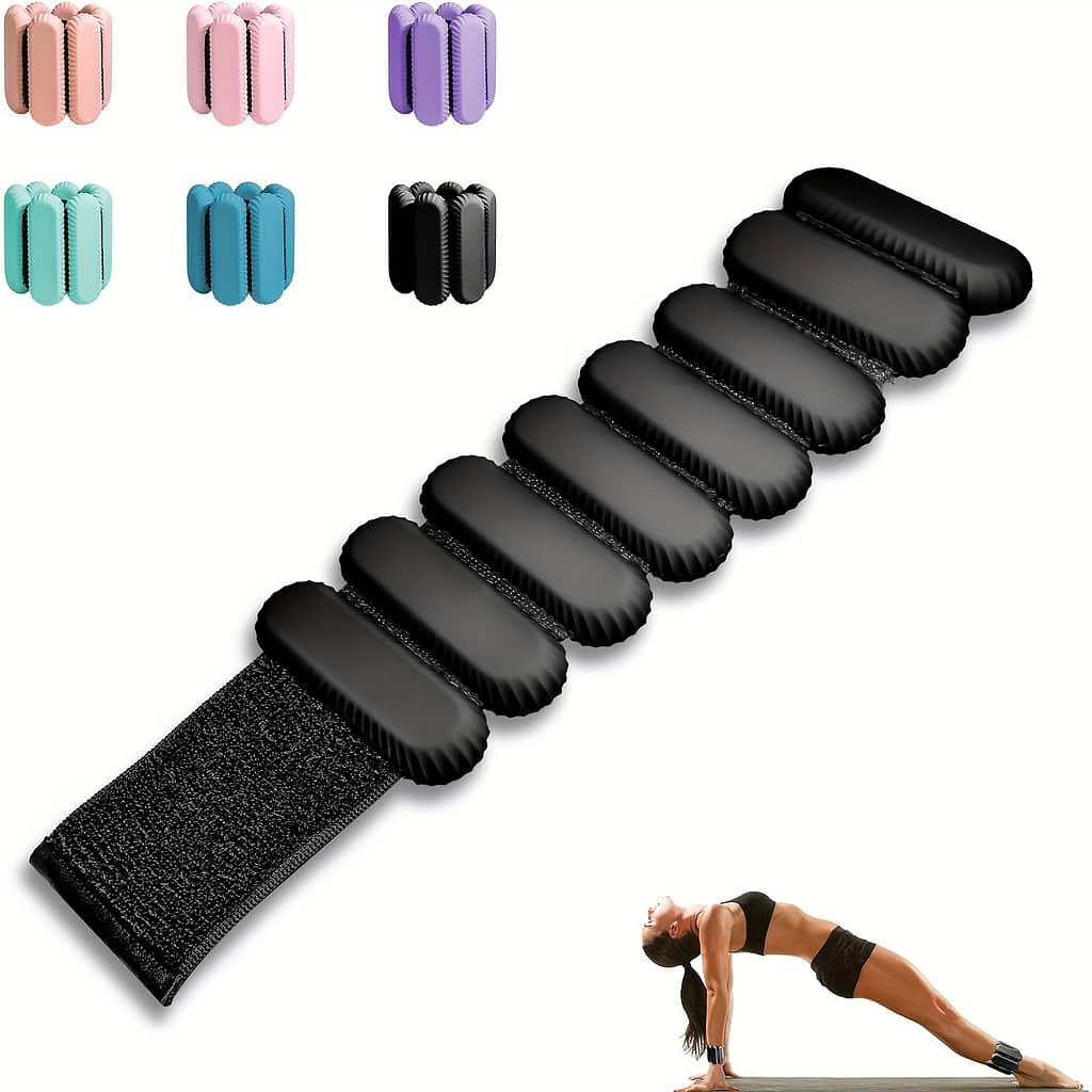 Ankle Weights For Women Men, Adjustable Wrist Weighted Tool For Home Gym Workout, Walking, Running, Travel, , Yoga, Exercise, Barre, Strength Training. Set Of 2 (1lb Each) Exercise & Fitness Shop Online at Dubai Trades 2