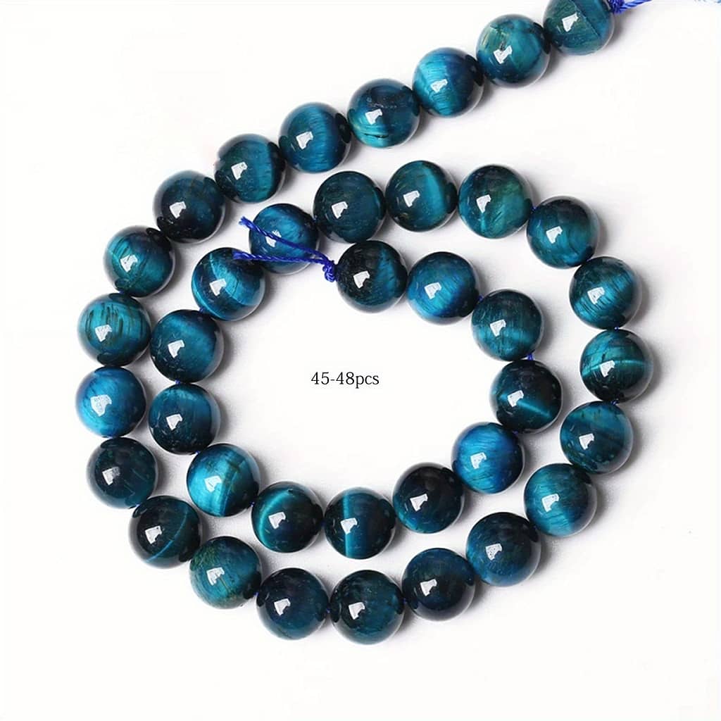 Blue Tiger Eye Natural Stone Beads Round Loose Space Bead For Jewelry Making Diy Charm Bracelets Necklace 4/6/8/10mm Clothing, Shoes & Jewelry Shop Online at Dubai Trades 2