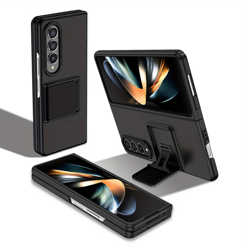 Compatible With Galaxy Zfold5/4 Phone Case, Foldable Screen, Adjustable Stand For Fold3, Protective Cover For Zfold4/5 To Prevent Drops. Basic Cases Shop Online at Dubai Trades 2