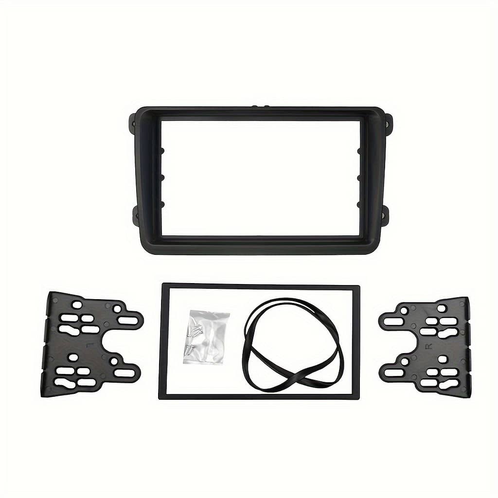 Double Din Car Fascia For Vw, , Seat – Black Abs Plastic Radio Dash Kit, , Compatible With Caddy, , , Tiguan & More Automotive Shop Online at Dubai Trades 2
