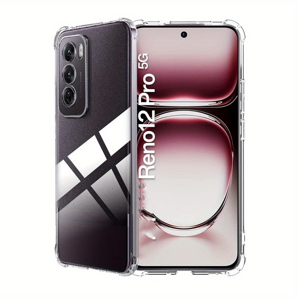 For Oppo Reno 12/ Oppo Reno 12 Pro, High Quality Transparent Tpu For Oppo Reno 12/ Oppo Reno 12 Pro Accessories Shop Online at Dubai Trades 2