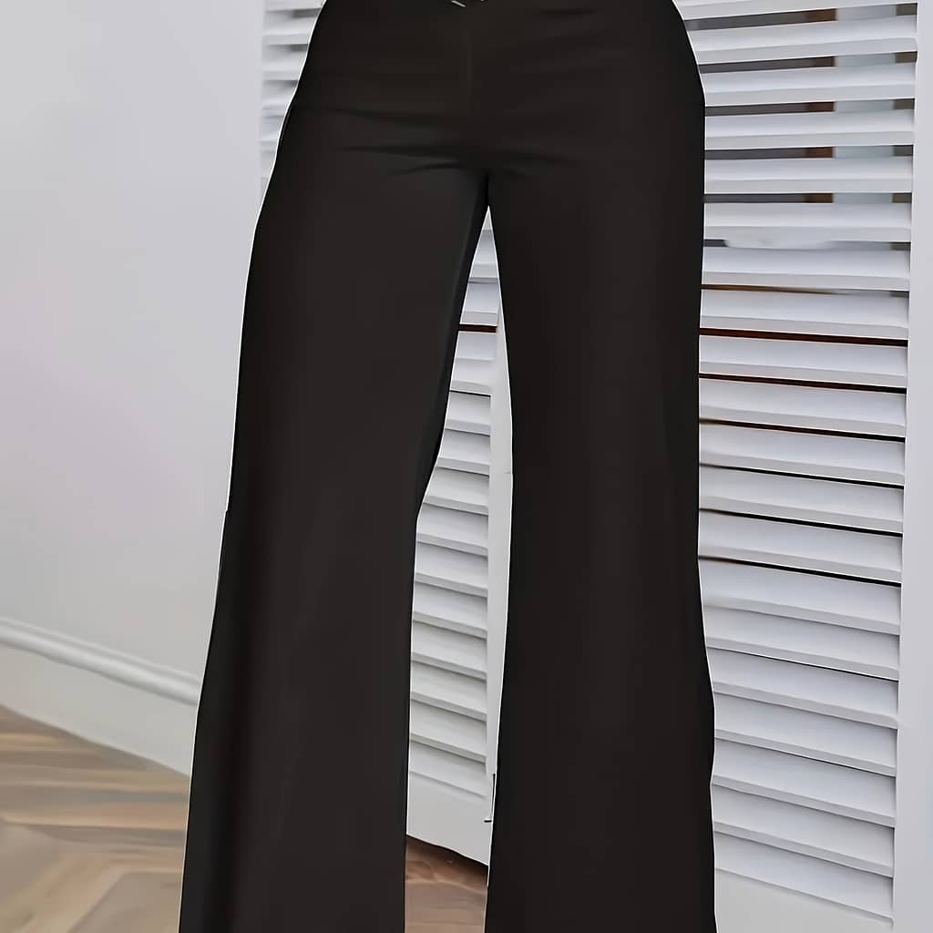 High Waist Wide Leg Pants, Casual Loose Pants For , Women’s Clothing Clothing Shop Online at Dubai Trades 2
