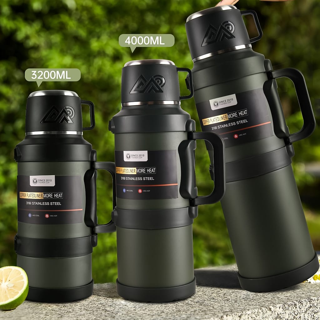 Large Capacity 304 Stainless Steel Insulated Water Bottle For Outdoor Activities – Hiking, Camping, And Traveling Camping & Hiking Shop Online at Dubai Trades 2