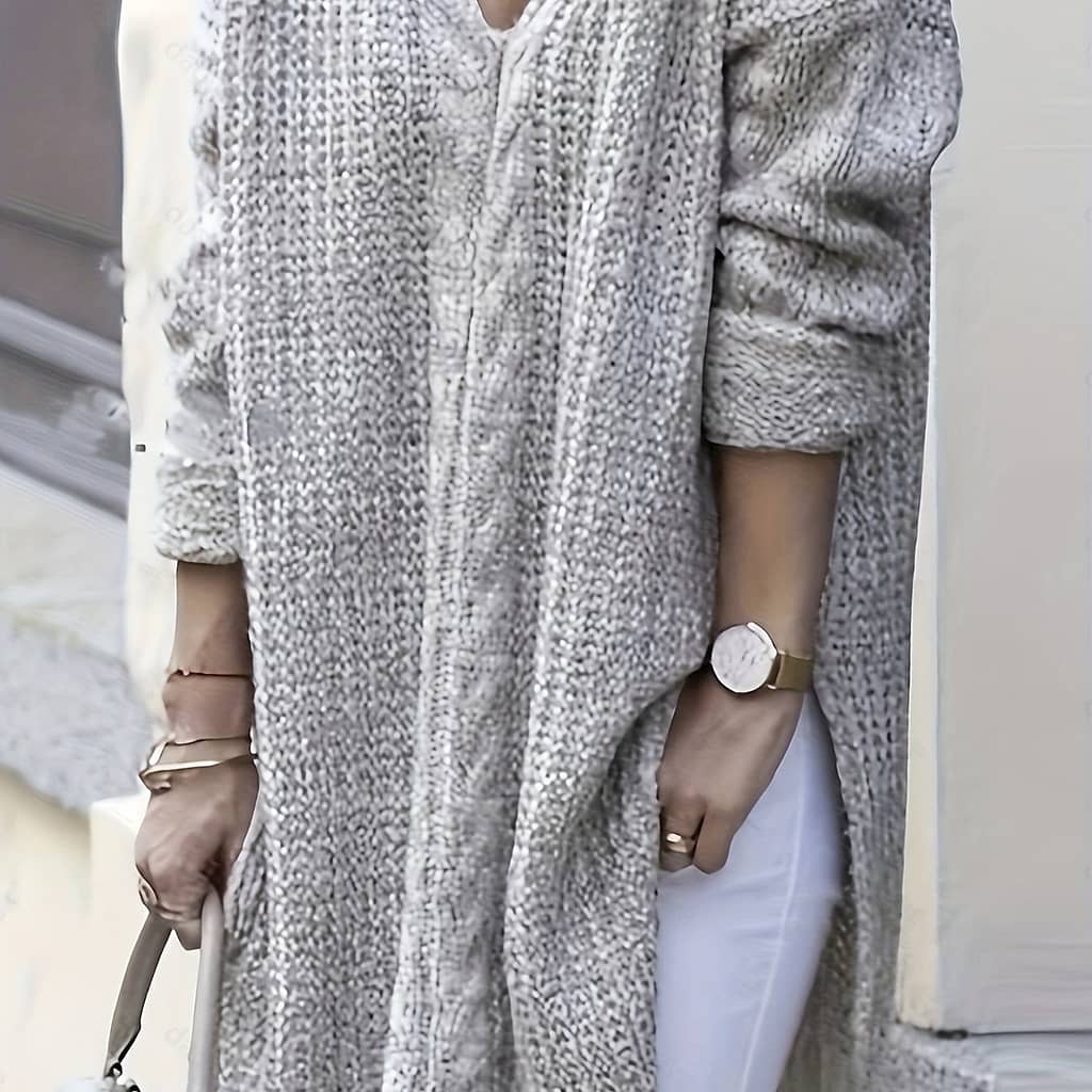 Large Size Women’s Casual V-neck Long Sleeve Pullover Sweater Clothing Shop Online at Dubai Trades 2