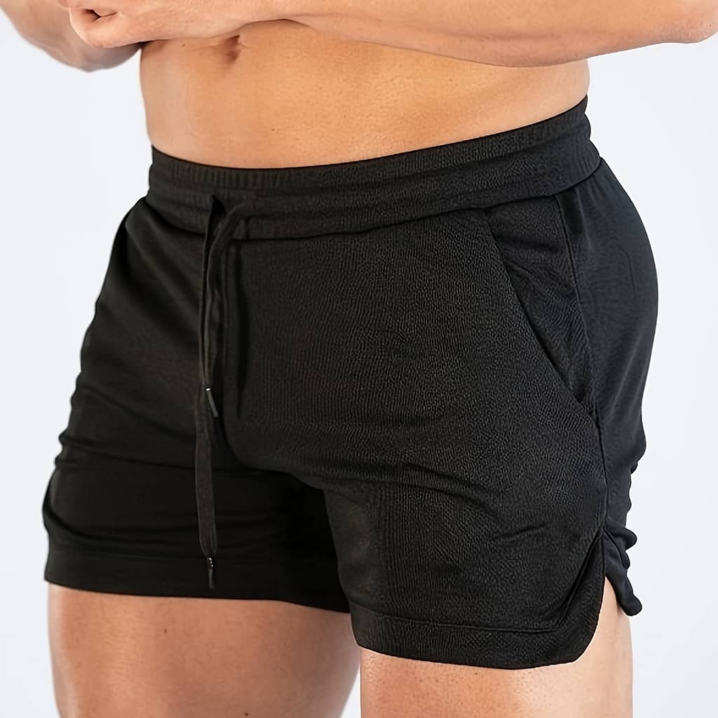 Men’ Shorts With Pockets, Casual Elastic Waist Drawstring Shorts For Summer Clothing Shop Online at Dubai Trades 2