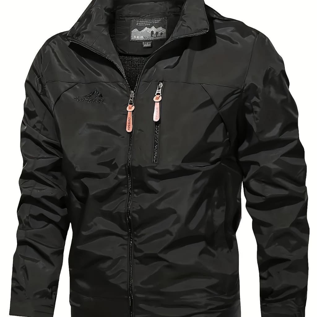 Men’s Multi-pocket Hooded Softshell Jacket, Lightweight Windproof Outdoor Jacket For Hiking And Camping Hiking & Outdoor Recreation Clothing Shop Online at Dubai Trades 2