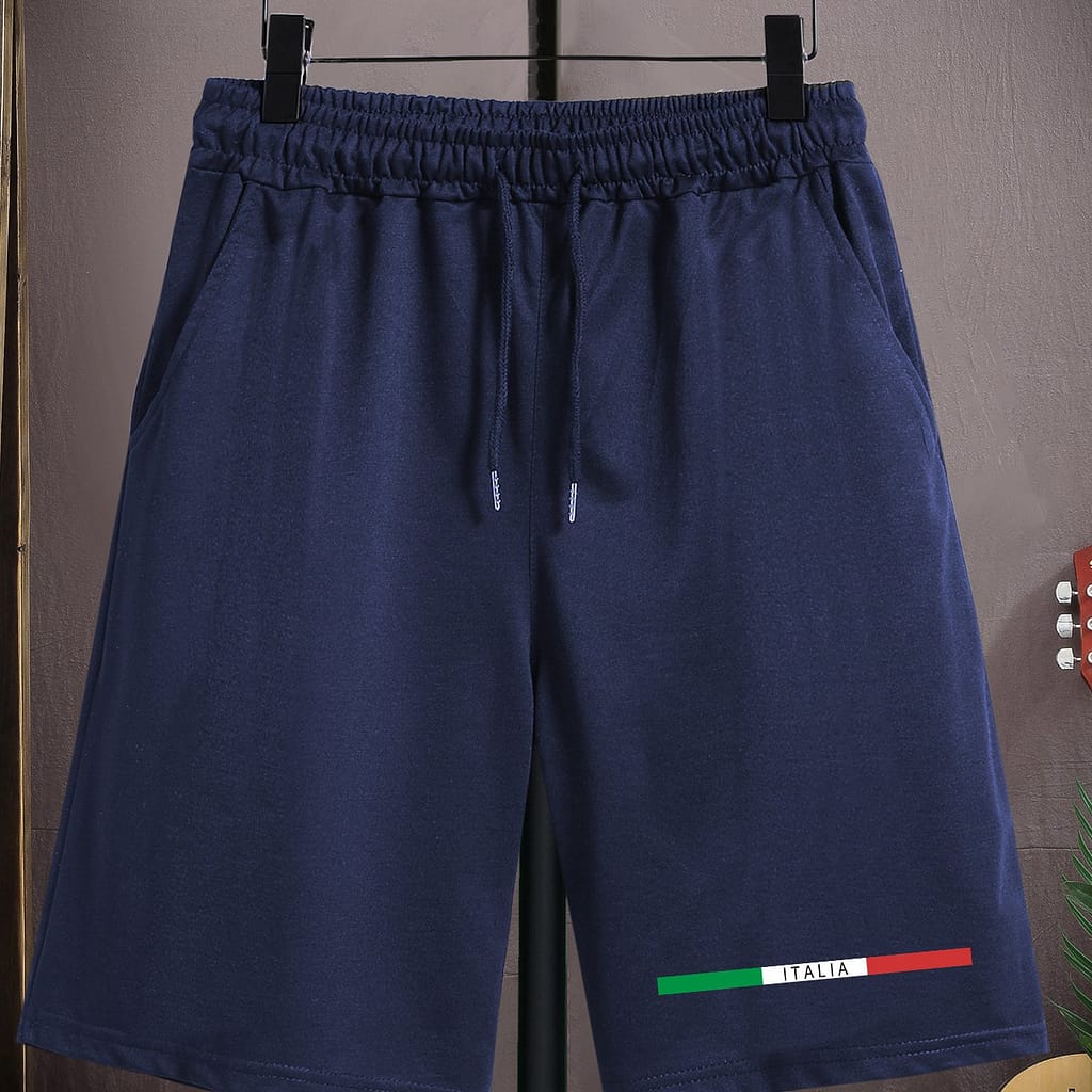 Men’s Plus Size Casual Shorts With Drawstring, Polyester Fabric, Letter , Plus Size Clothing, Shoes & Jewelry Shop Online at Dubai Trades 2