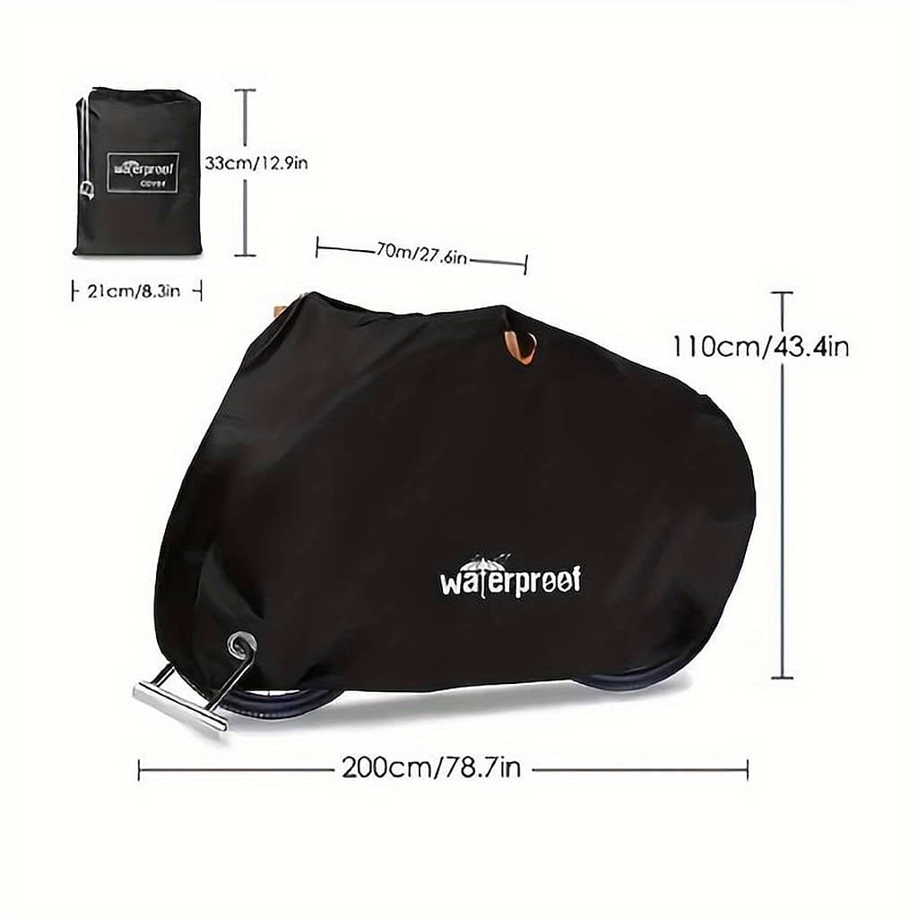 Motorcycle Covers, Heavy Duty 210d Waterproof Uv Protective Tear Proof Motorbike Cover With Safety Cloth Lock Holes Design Accessories Shop Online at Dubai Trades 2