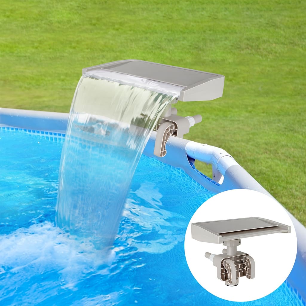 Plastic Waterfall Fountain For Above-ground Pools – Poolside Cascade Attachment For Refreshing Pool Experience Parts & Accessories Shop Online at Dubai Trades 2