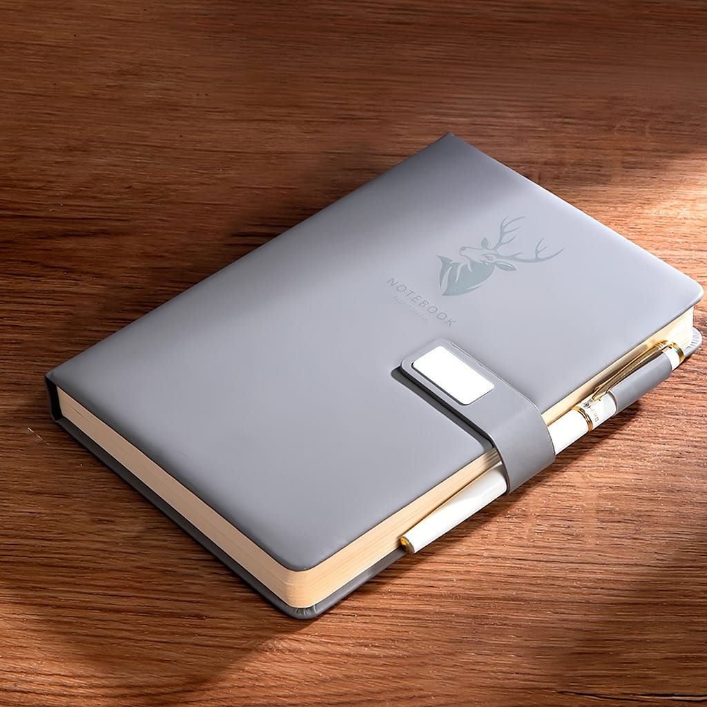 Premium Leather A5 Journal – 160 Pages, Magnetic Closure, Students & Office Use, Senior Student Diary, Book Office Record Calendars, Planners & Personal Organizers Shop Online at Dubai Trades 2