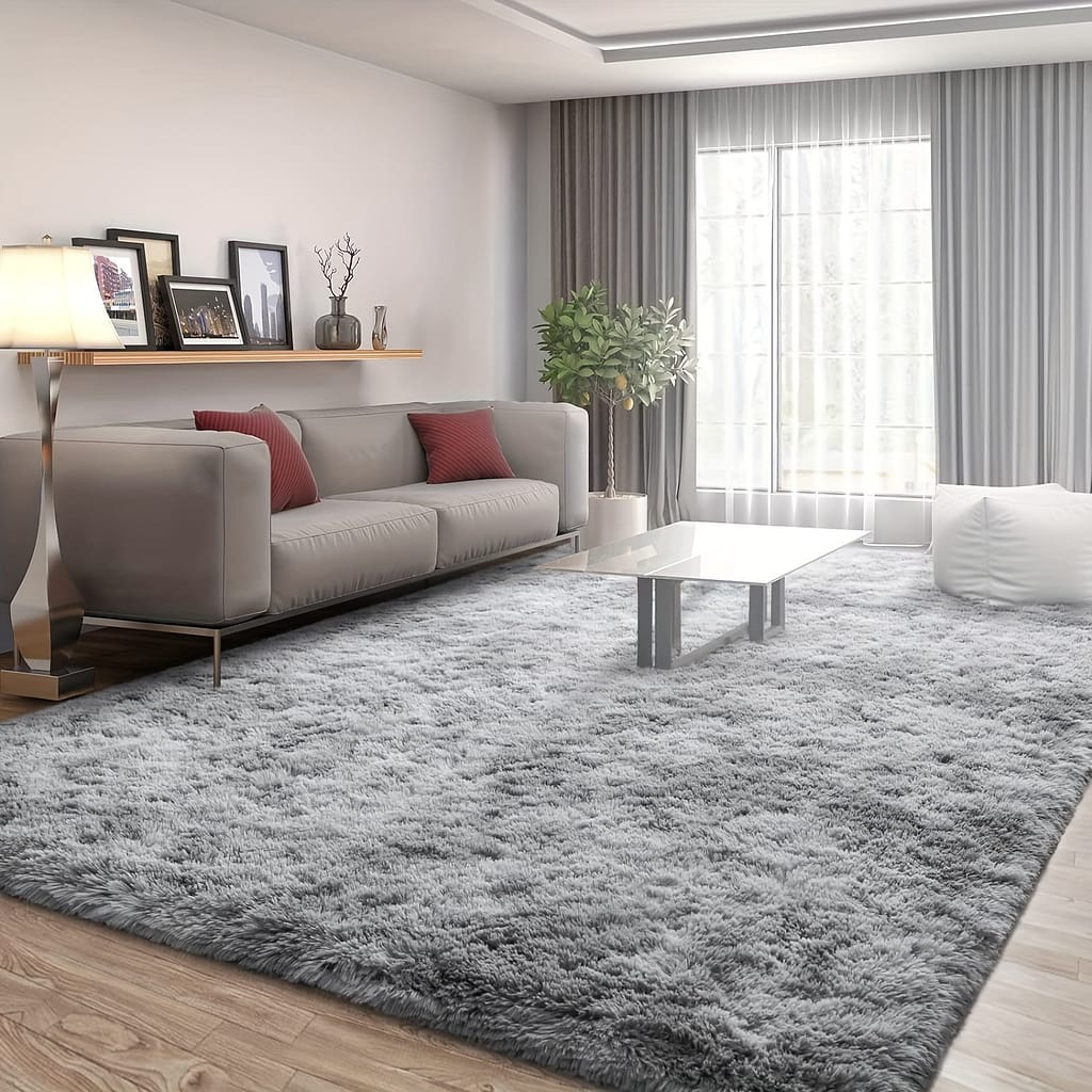 Soft Shaggy Area Rug – 200cm X 78.7in, 140cm / 55.1in, Suitable For Living Room, Bedroom, And Indoor Use – Only – Made Of Polyester Area Rugs Shop Online at Dubai Trades 2