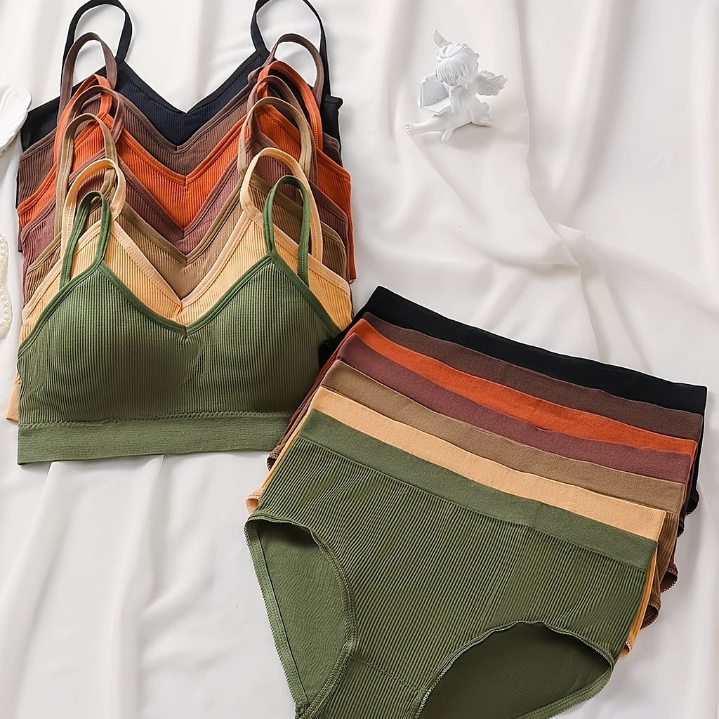 Sports Bra Set With 7 Color Combinations Clothing Shop Online at Dubai Trades 2