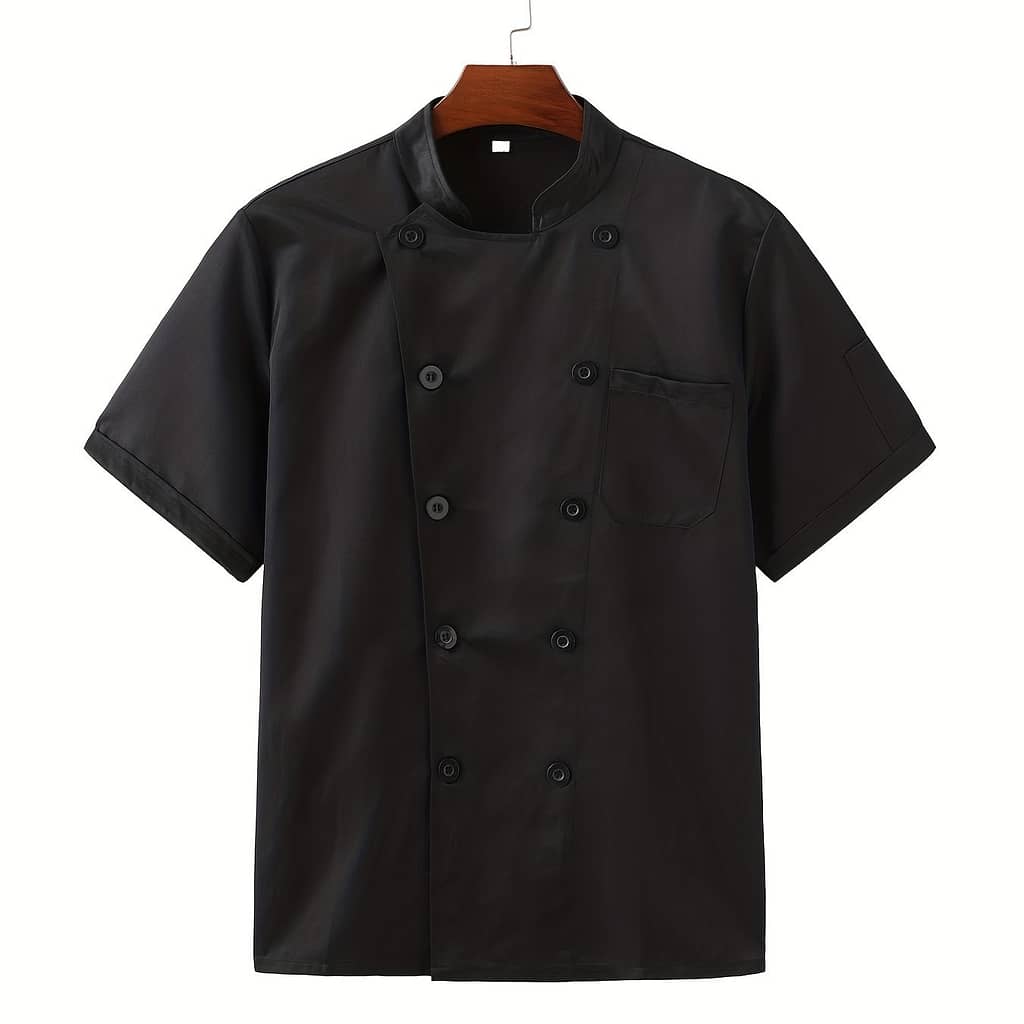 Chef Work Clothes, Men’s Short Sleeve Baking Clothing Chef Jackets Shop Online at Dubai Trades 2