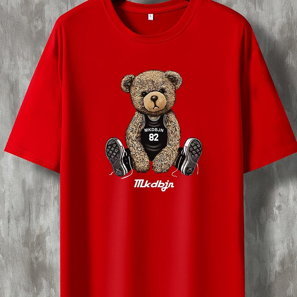 Men’s Trendy Oversized Cartoon T-shirt, Short Sleeve Crew Neck Hip Hop Style Tees For Summer Plus Size Clothing, Shoes & Jewelry Shop Online at Dubai Trades 2