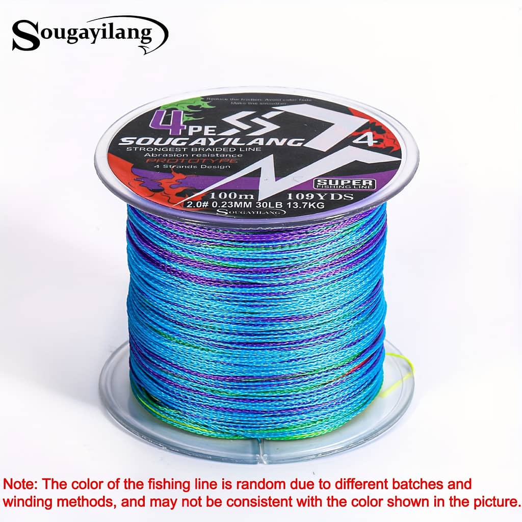 Sougayilang 4 Strands Pe Braided Fishing Line – Strong, Durable, And Long-lasting – Available In 109yds, 328yds, And 546yds Braided Line Shop Online at Dubai Trades 2