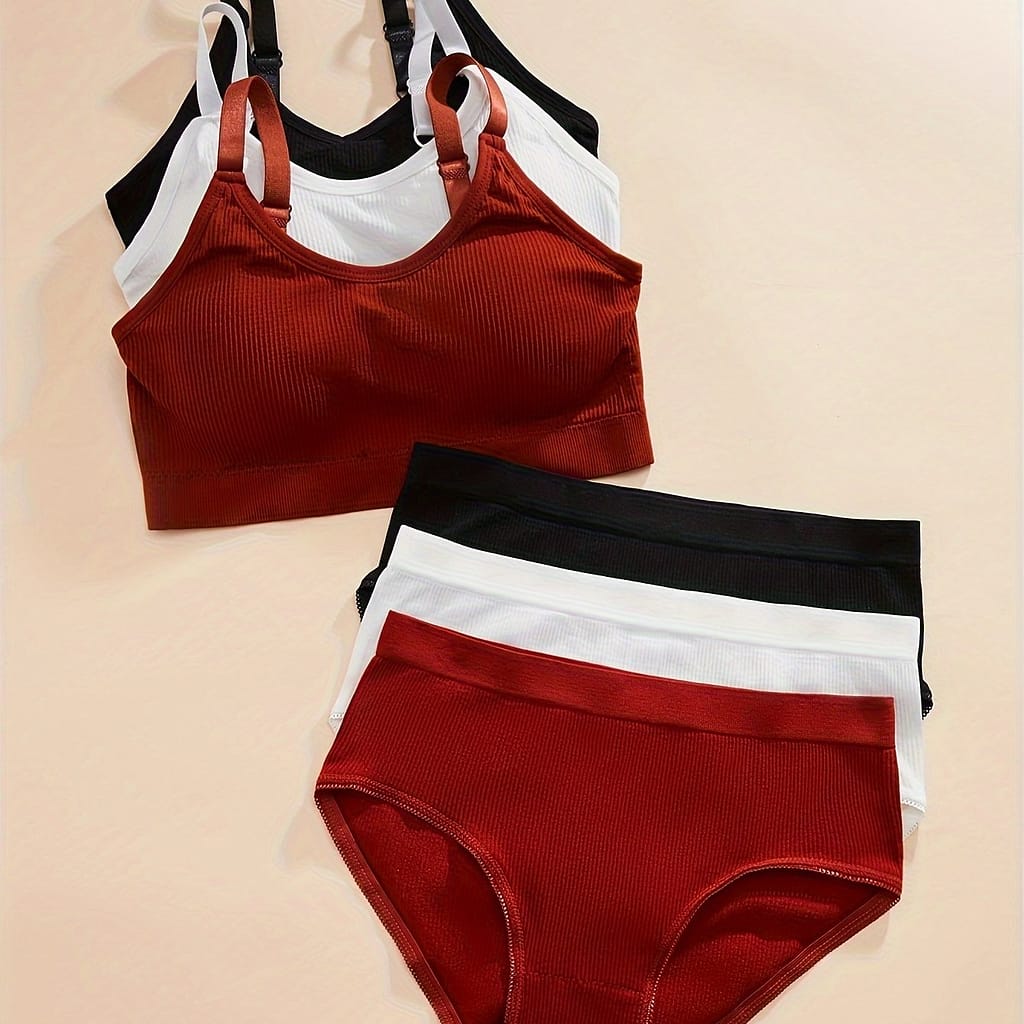Three-color Lingerie Set Clothing Shop Online at Dubai Trades 2