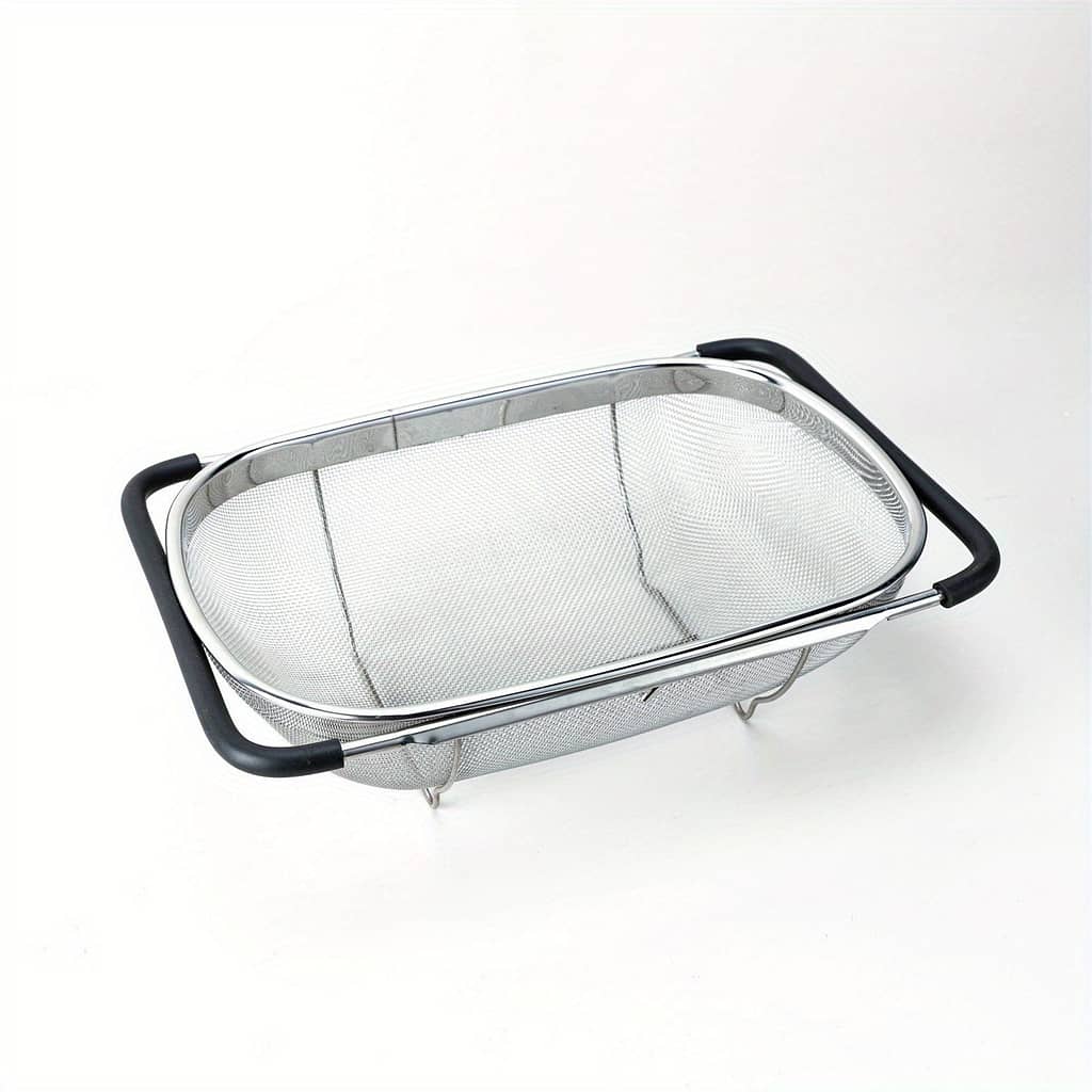 With This Telescopic Mesh Basket & Stainless Steel Sink Drain – Washing ! Rv Kitchen Cooktop Accessories Appliances Shop Online at Dubai Trades 2