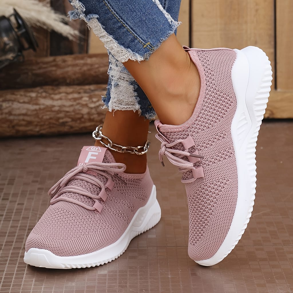 Women’ Color Casual Sneakers, Slip On Lightweight Soft Sole Sporty Trainers, Low-top Breathable Fitness Shoes Clothing, Shoes & Jewelry Shop Online at Dubai Trades 2