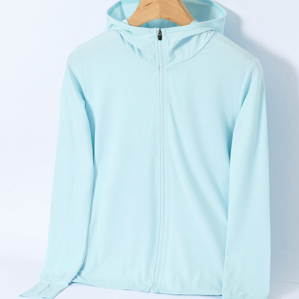 Women’s Summer Sun Protection Jacket – Lightweight Ice Silk Uv Zip-up For Outdoor Activities Boating & Sailing Shop Online at Dubai Trades 2