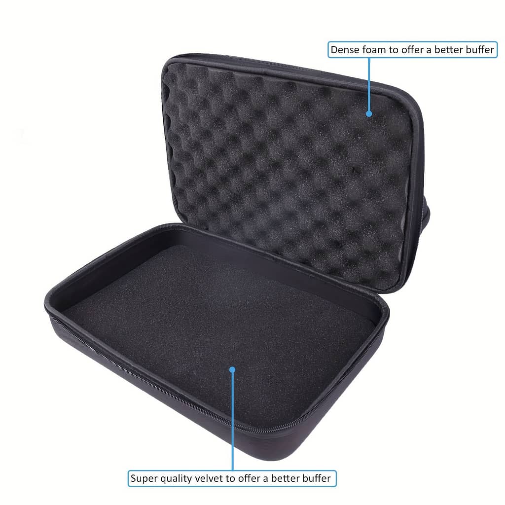[travel Essential] Decscri Black Eva Hard Carrying Case For Mpk Controllers – 25-key Usb Midi, With Red Latch Closure (case Only), Portable Keyboard Bags, Cases & Covers Shop Online at Dubai Trades 2
