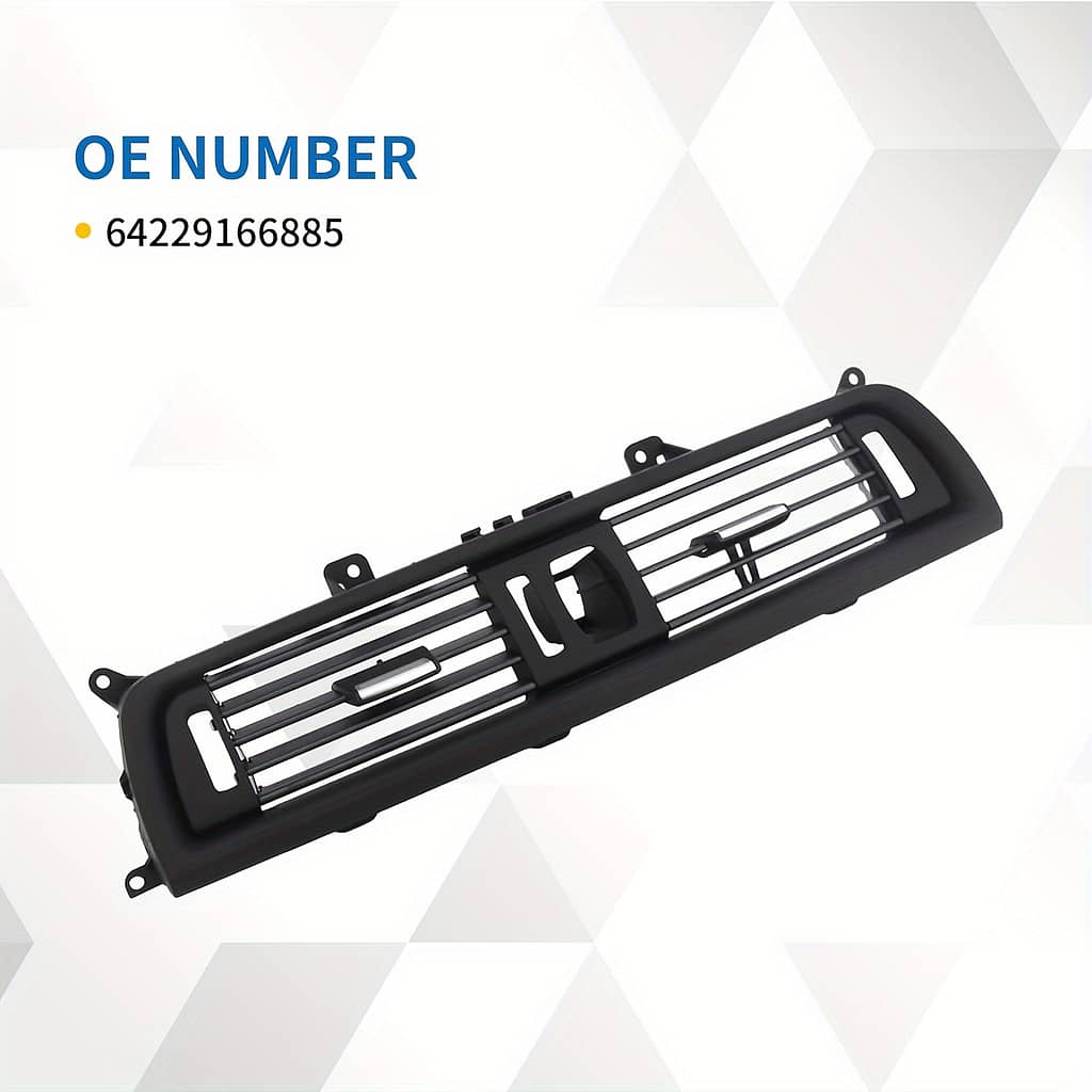 [vented Dashboard] Premium Abs Front Air Dash Center Vent Grille For F10 F11 (2010-2016) – Sleek With Multiple Vents, Compatible With 520i, 528i, 535i Models – Oem 64229166885 Automotive Shop Online at Dubai Trades 2