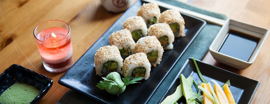 Choice Of Any Sushi Roll With Soft Drink At Ichikura Dubai restaurants Shop Online at Dubai Trades 3