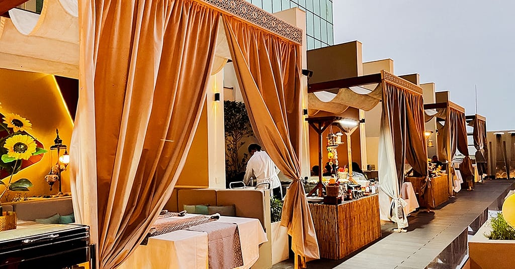 1001 Arabian Nights Themed Dinner Buffet With Live Stations Abu Dhabi restaurants Shop Online at Dubai Trades 3