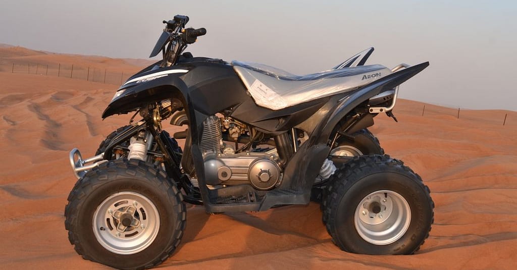 30-Minute Quad Biking For One Sharjah & N. Emirates package Shop Online at Dubai Trades 4