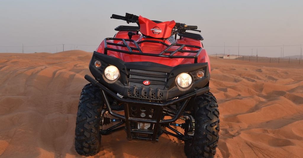 30-Minute Quad Biking For One Sharjah & N. Emirates package Shop Online at Dubai Trades 2