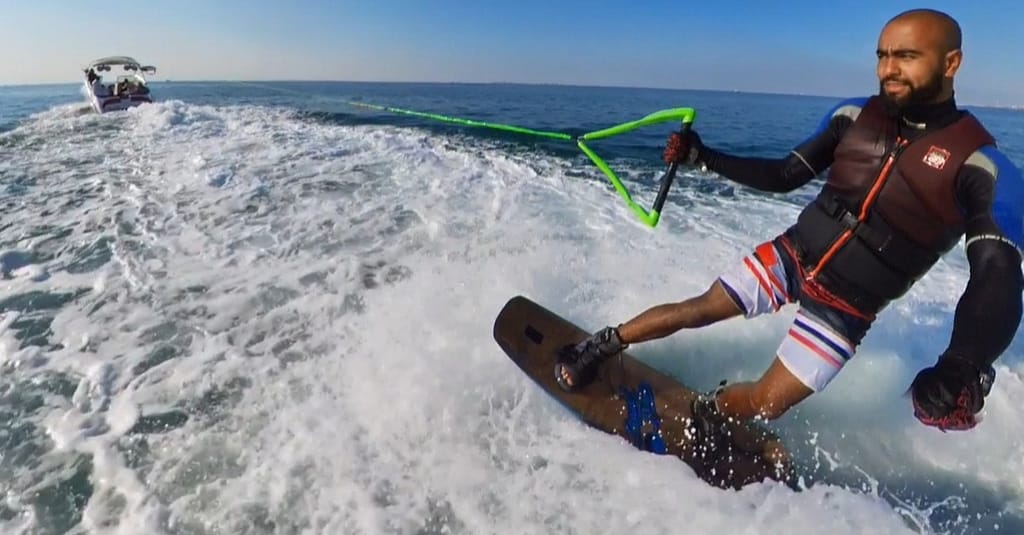 30-Minute Wakeboarding From Luxury Yachts Dubai activities Shop Online at Dubai Trades 4