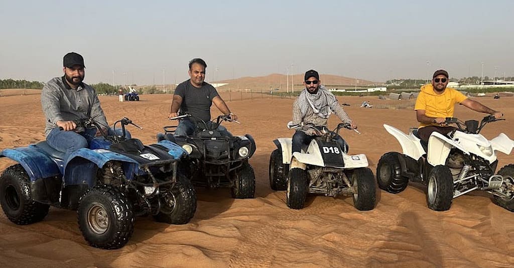 40-Minute Of 250cc Quad, 800cc Dune Buggy, Or 1000cc Polaris Rzr Drive Sharjah & N. Emirates package Shop Online at Dubai Trades 2