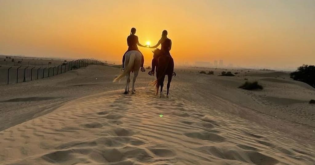 Pony Ride, Desert Hack, Desert Tail Ride At Jsr Stables Dubai activities Shop Online at Dubai Trades 3