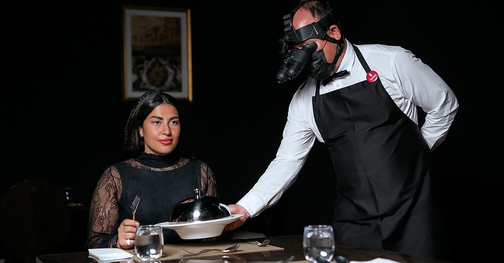 5* Dine In The Dark Experience Abu Dhabi activities Shop Online at Dubai Trades 2