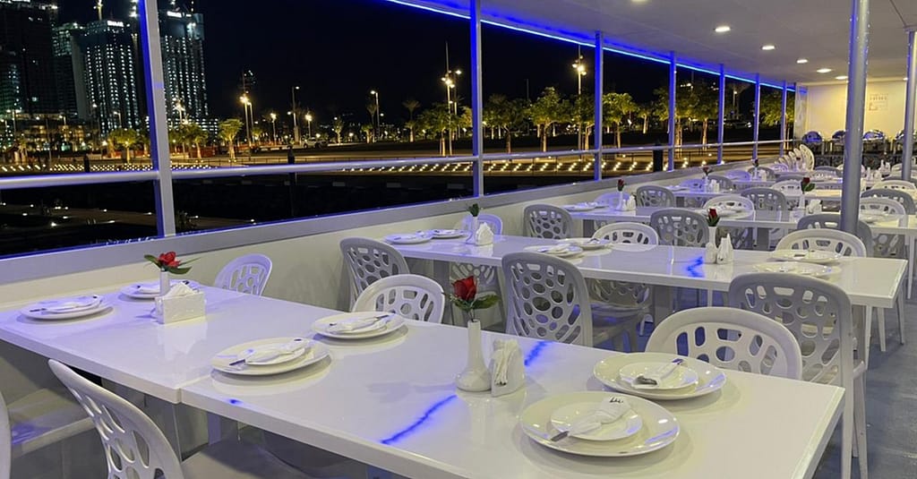 5* Marina Catamaran Cruise: Child (Aed 139), Adult (Aed 149) Dubai restaurants Shop Online at Dubai Trades 3