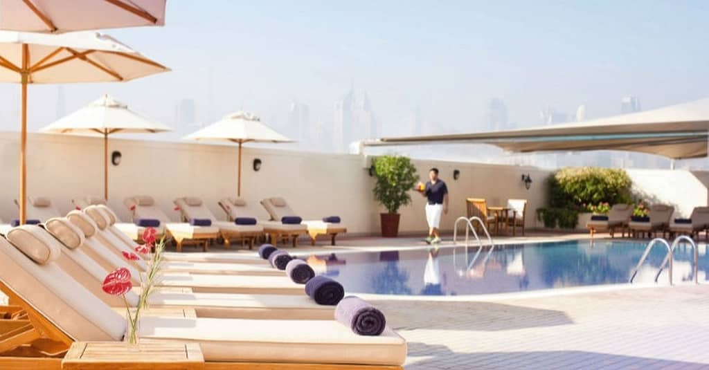 5* Pool Access With Food Credit: Child Aed 39, Adult Aed 69 Dubai activities Shop Online at Dubai Trades 3