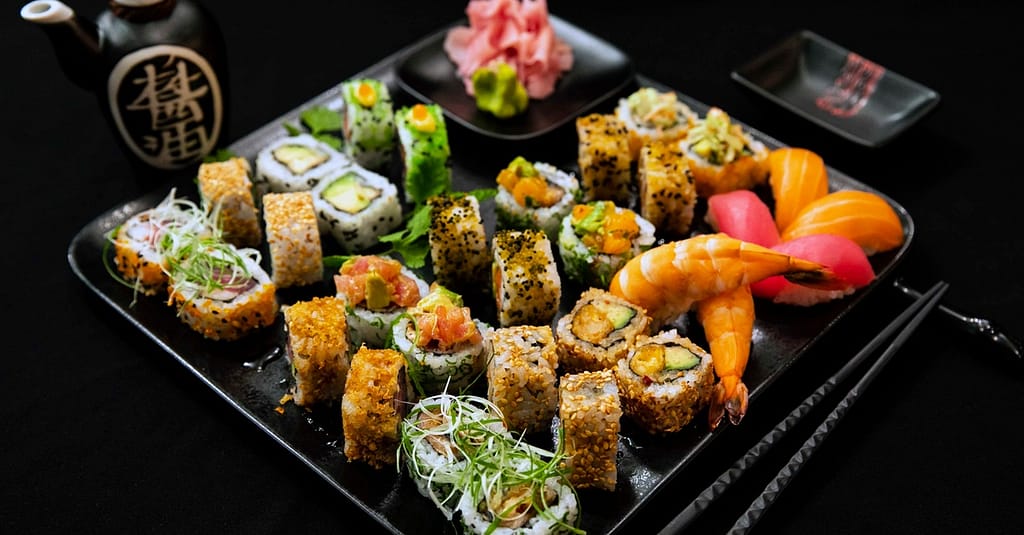 5* Sushi Night At Hibachi @ 5* Movenpick Grand Al Bustan Dubai restaurants Shop Online at Dubai Trades 5