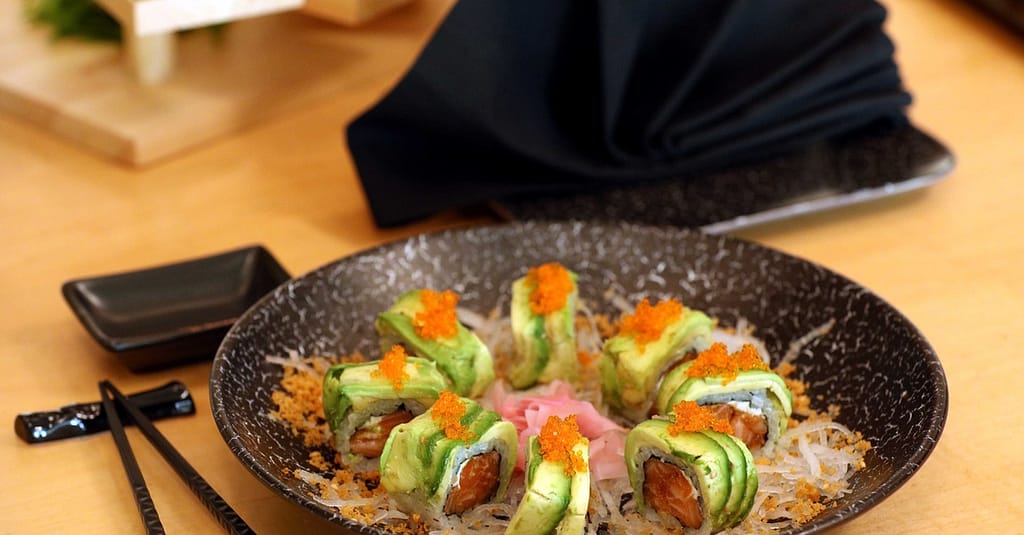 5* Sushi Night At Hibachi @ 5* Movenpick Grand Al Bustan Dubai restaurants Shop Online at Dubai Trades 8