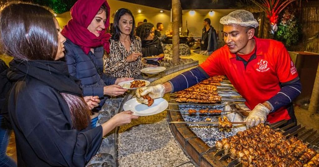 Abu Dhabi Desert Safari W/ Central/Home Or Hotel Pickup, Dinner & More Abu Dhabi package Shop Online at Dubai Trades 16