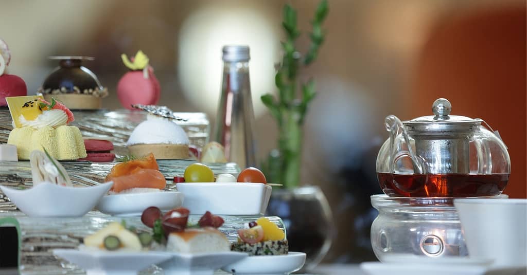 Afternoon Tea For Up To Four Adults At Rosé Lounge Bar At Bab Al Qasr Abu Dhabi restaurants Shop Online at Dubai Trades 5