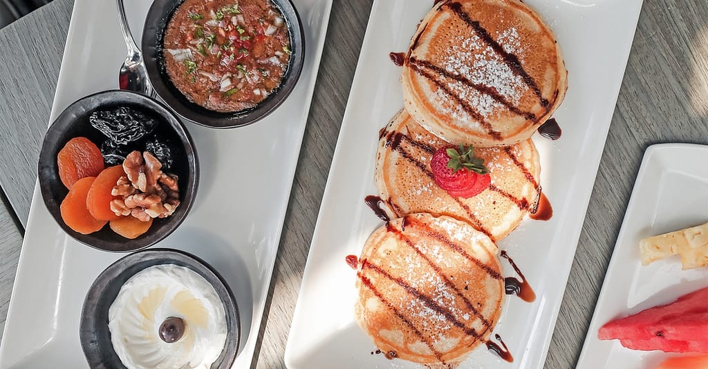All You Can Eat Breakfast Buffet At Xandros At 4*Signature Hotel Tecom Dubai restaurants Shop Online at Dubai Trades 4