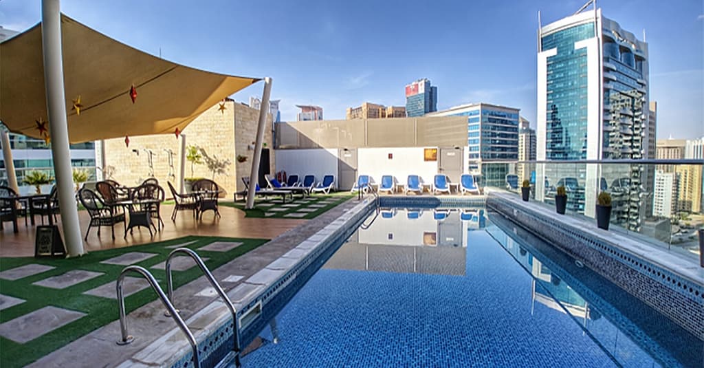 All You Can Eat Breakfast Buffet At Xandros At 4*Signature Hotel Tecom Dubai restaurants Shop Online at Dubai Trades 7