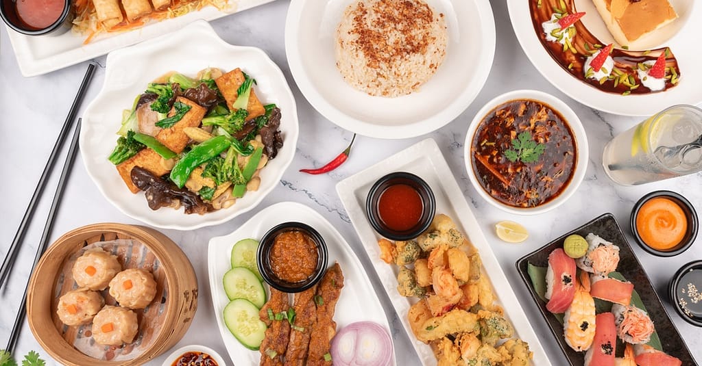 Asian Brunch Buffet & Bottomless Beverages (Child Aed49, Adult Aed89) Dubai restaurants Shop Online at Dubai Trades 3