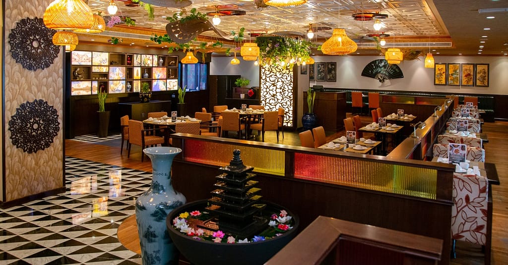 Asian Brunch Buffet & Bottomless Beverages (Child Aed49, Adult Aed89) Dubai restaurants Shop Online at Dubai Trades 5
