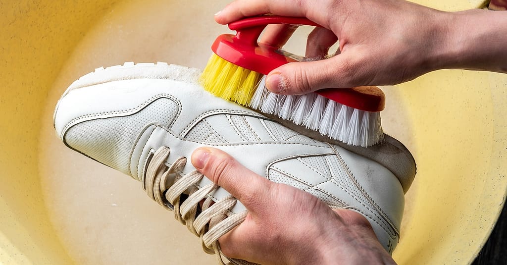 Basic Sneaker Cleaning Or Deluxe Sneaker Cleaning & Repair Package Dubai other Shop Online at Dubai Trades 2