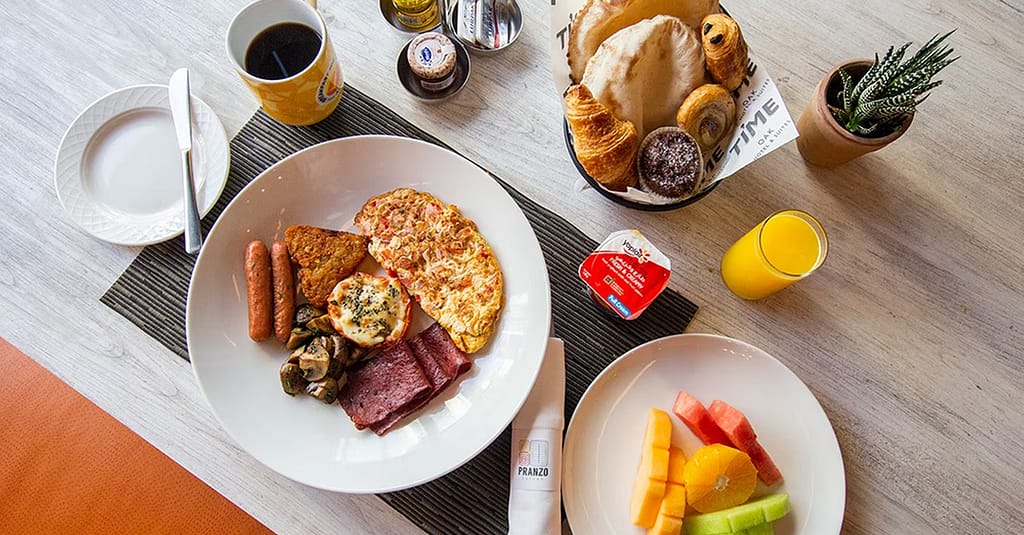 Breakfast Buffet At Pranzo At 4* Time Oaks Hotel Dubai restaurants Shop Online at Dubai Trades 2