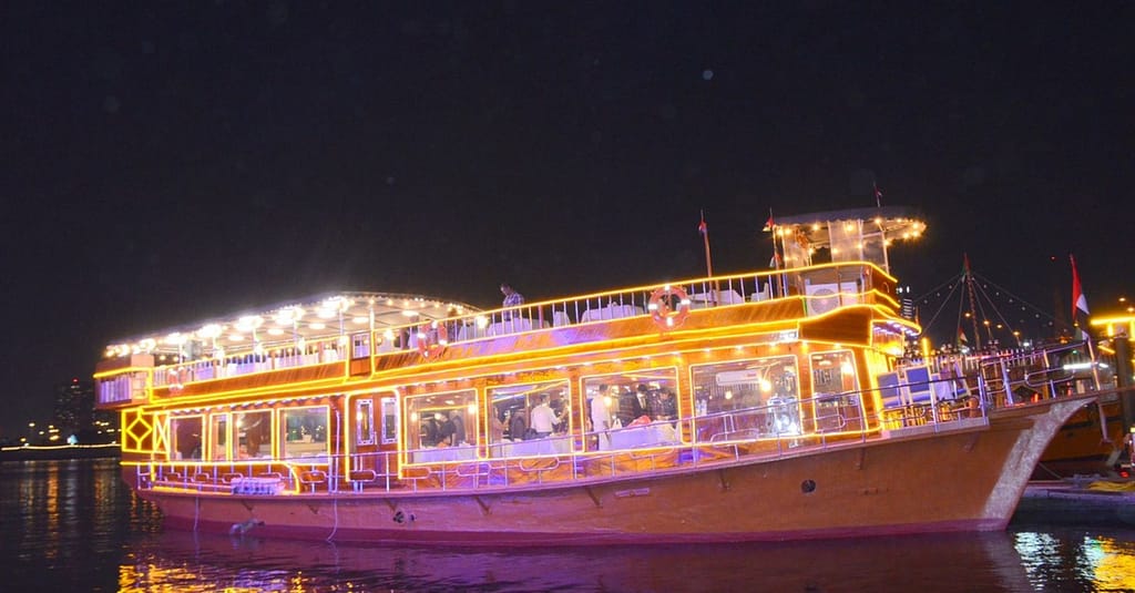 Canal Cruise Buffet Dinner Cruise For 1 Child Or 1, 2, Or 4 Adults Dubai restaurants Shop Online at Dubai Trades 3