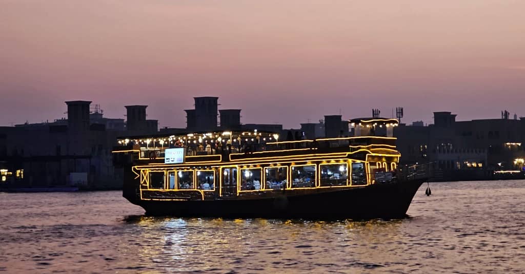 Canal Cruise Buffet Dinner Cruise For 1 Child Or 1, 2, Or 4 Adults Dubai restaurants Shop Online at Dubai Trades 9