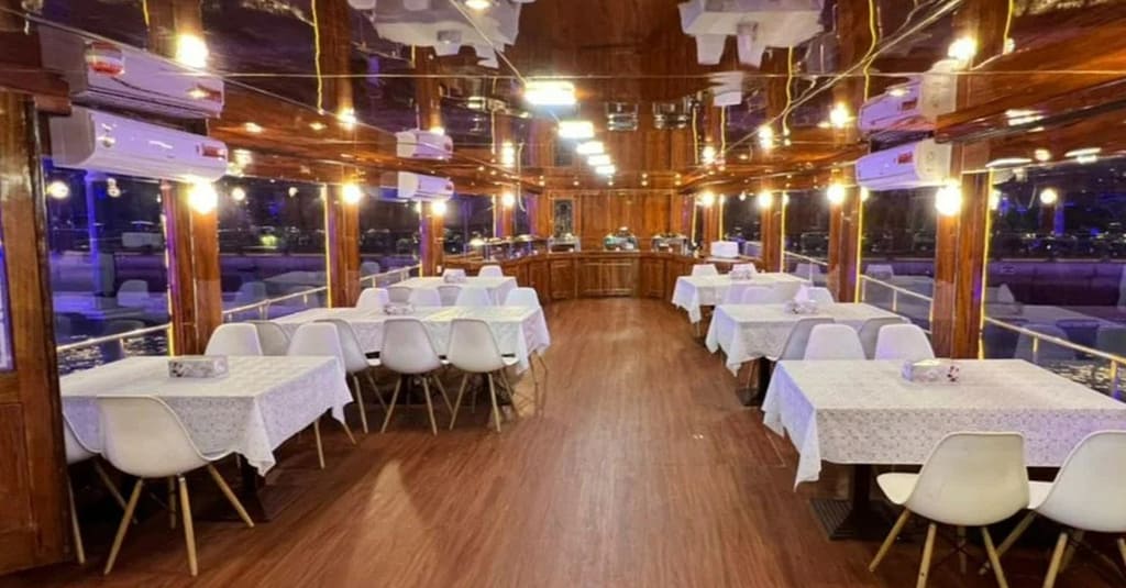 Canal Cruise Buffet Dinner Cruise For 1 Child Or 1, 2, Or 4 Adults Dubai restaurants Shop Online at Dubai Trades 10