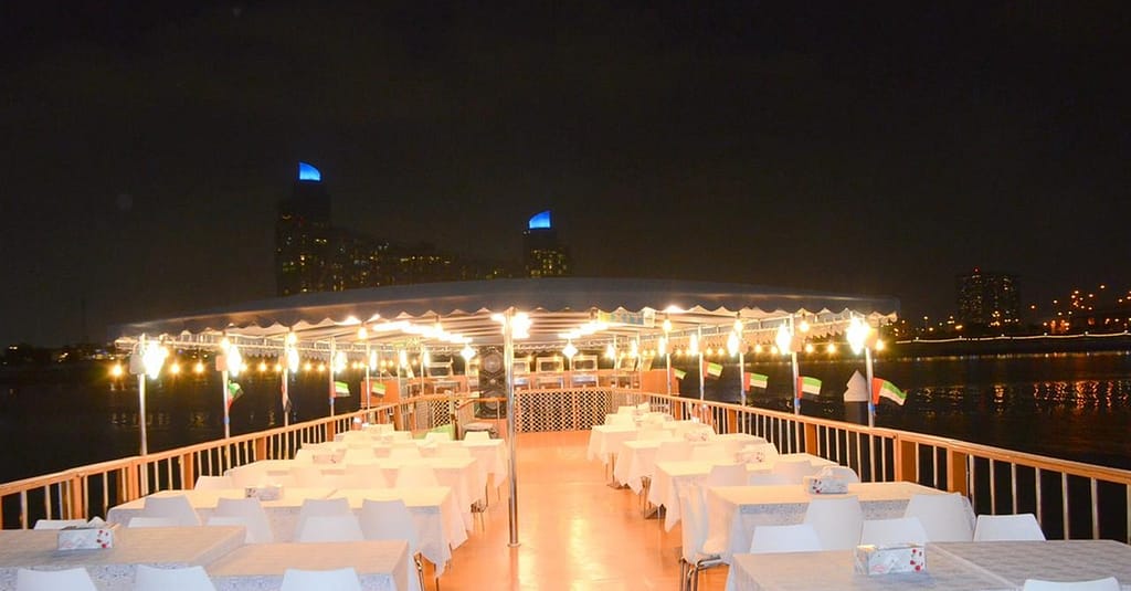 Canal Dhow Cruise Or Trio Package At Desert Vibes Tourism Dubai restaurants Shop Online at Dubai Trades 5