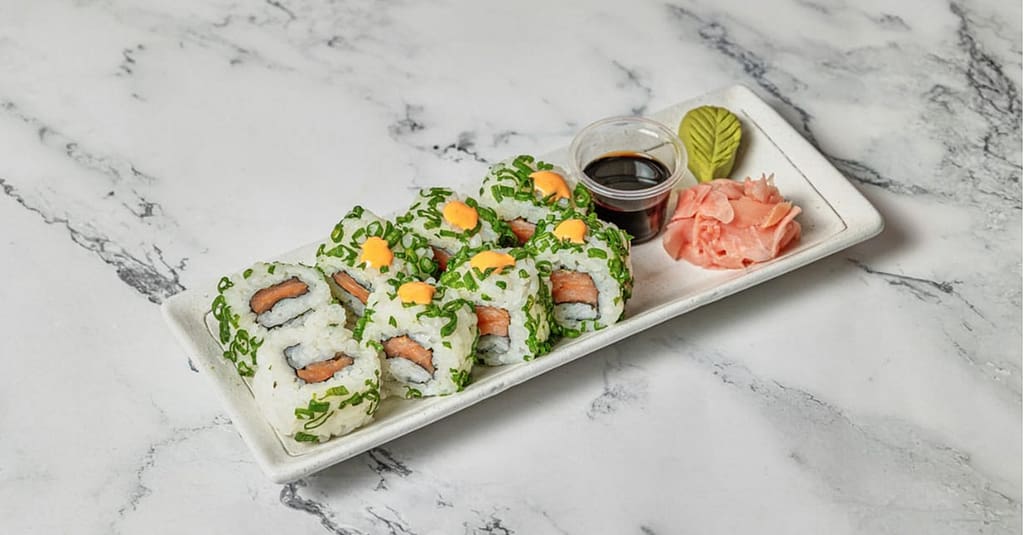Choice Of Any Sushi Roll With Soft Drink At Ichikura Dubai restaurants Shop Online at Dubai Trades 10